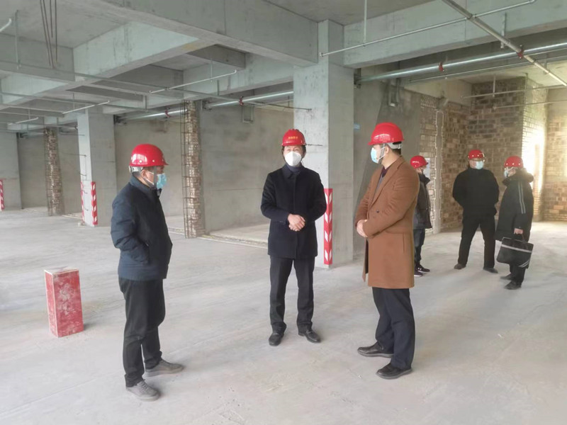 淮南市住建局領(lǐng)導(dǎo)蒞臨安徽天地圓國投鄰里項(xiàng)目部檢查指導(dǎo)工作